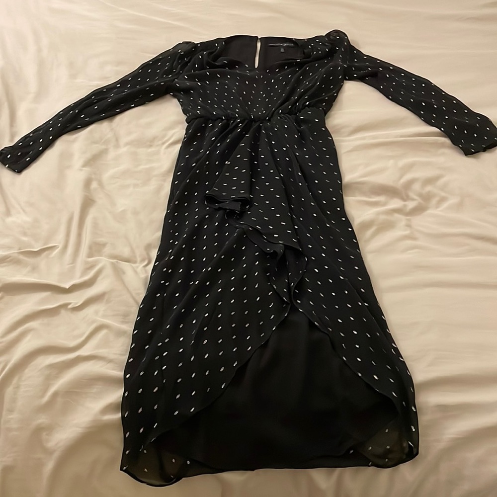 White House Black Market midi-length dress